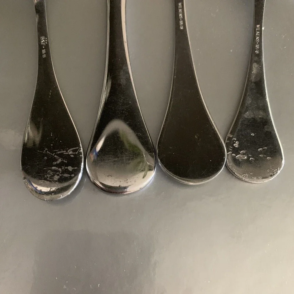 WILKENS Max & Moritz 4pc flatware set KINDERBESTECK EDELSTAHL 18/8 fork spoons